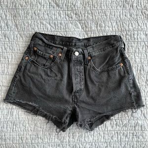 Levi’s 501 Distressed Jean Shorts